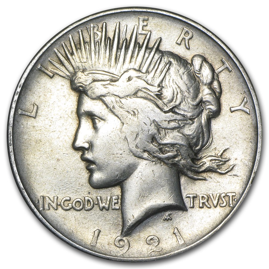 1921 peace dollar uncirculated