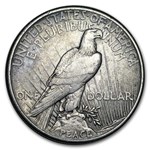 1921 Peace Dollar XF Details (High Relief, Cleaned)