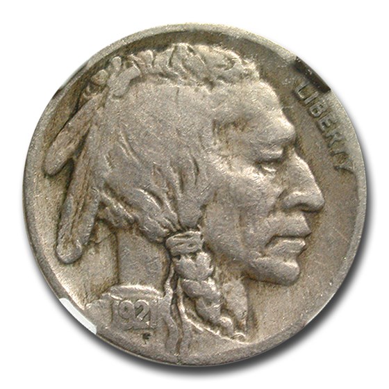 1921-S Buffalo Nickel Fine-15 NGC