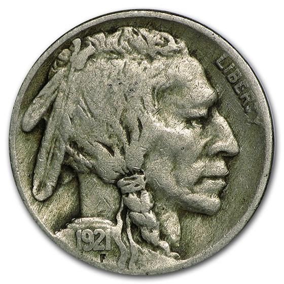 1921-S Buffalo Nickel Fine 1921-S Buffalo Nickel Fine