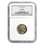1921-S Buffalo Nickel VF-20 NGC