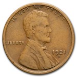 1921-S Lincoln Cent Fine