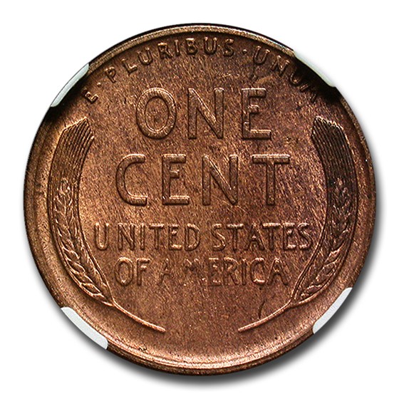 1921-S Lincoln Cent MS-62 NGC (Brown)