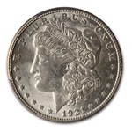 1921-S Morgan Dollar MS-62 PCGS (100th Anniversary Label)