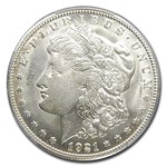 1921-S Morgan Dollar MS-64+ PCGS