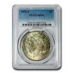 1921-S Morgan Dollar MS-65 PCGS (Toned)