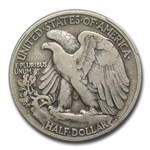 1921-S Walking Liberty Half Dollar Fine-12 PCGS