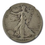 1921-S Walking Liberty Half Dollar Fine-15 NGC