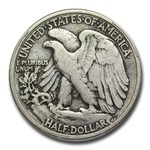 1921-S Walking Liberty Half Dollar Fine-15 PCGS