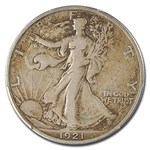 1921-S Walking Liberty Half Dollar VF-25 PCGS