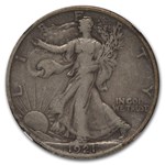 1921-S Walking Liberty Half Dollar VF-35 NGC