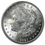1921 Stage Coach Morgan Dollar BU PCGS