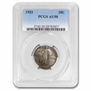 1921 Standing Liberty Quarter AU-50 PCGS