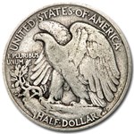 1921 Walking Liberty Half Dollar Fine