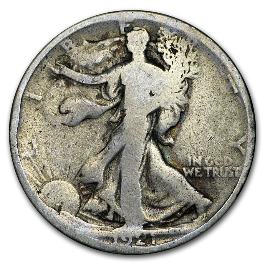 1921 Walking Liberty Half Dollar Good (Details)