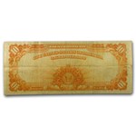 1922 $10 Gold Certificate Avg Circ