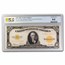 1922 $10 Gold Certificate Hillegas CU-64 PCGS (Fr#1173)