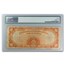 1922 $10 Gold Certificate Hillegas F-15 PMG (Fr#1173A) Sm Serial#