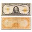 1922 $10 Gold Certificate Hillegas Fine (Fr#1173A) Small Serial#