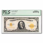 1922 $10 Gold Certificate Hillegas Gem CU-65 PPQ PCGS (Fr#1173)