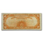 1922 $10 Gold Certificate Hillegas VF-30 PMG (Fr#1173)