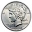 1922-1925 Peace Silver Dollar BU - w/Eagle Wings Card