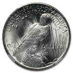 1922-1925 Stage Coach Peace Dollars BU NGC