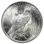 1922-1935 Peace Dollars MS-62 NGC