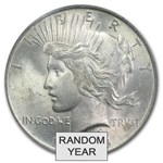1922-1935 Peace Dollars MS-63 PCGS