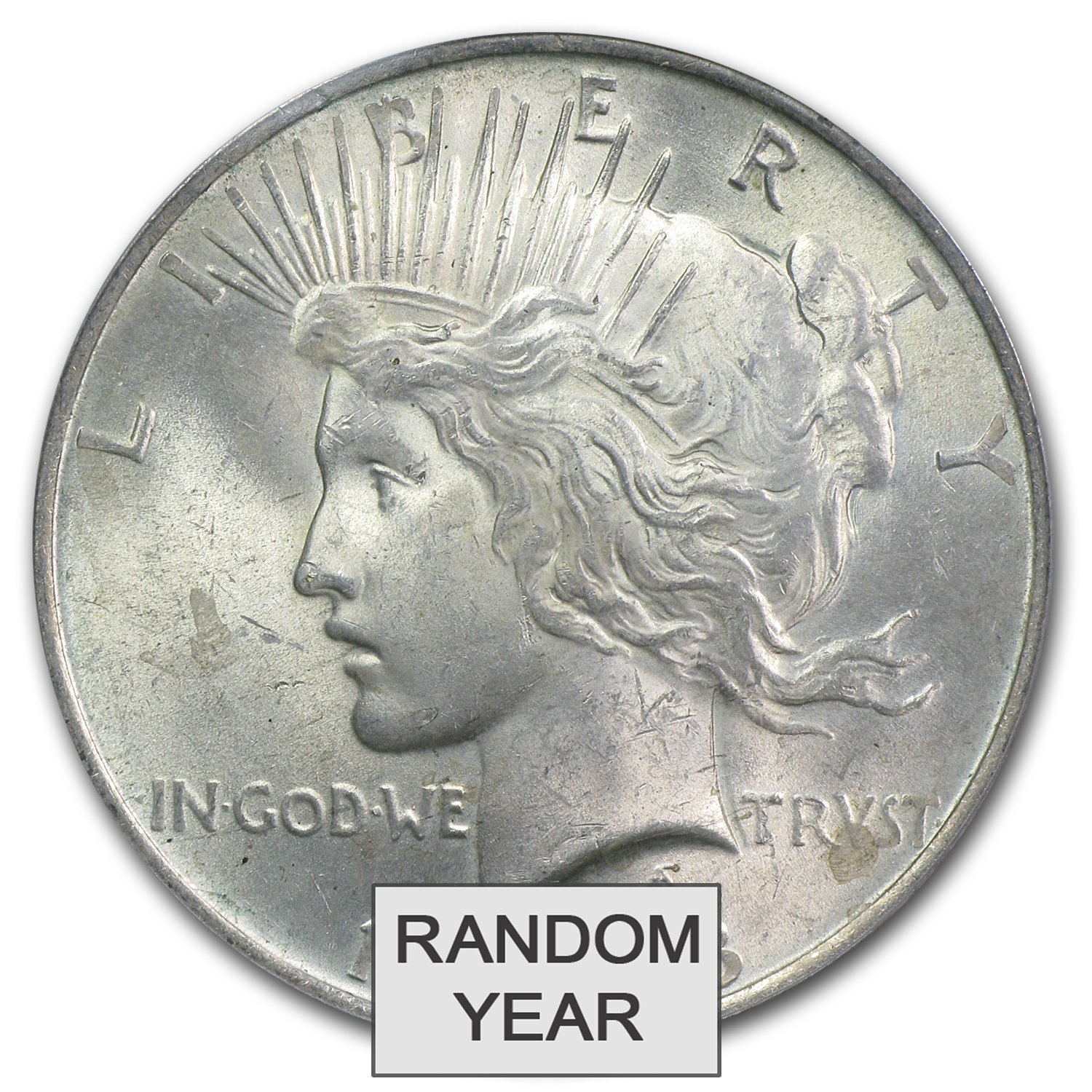 1922-1935 Peace Dollars MS-63 PCGS