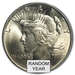1922-1935 Peace Dollars MS-64 PCGS