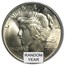 1922-1935 Peace Dollars MS-64 PCGS