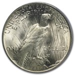 1922-1935 Peace Dollars MS-64 PCGS