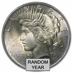 1922-1935 Peace Dollars MS-65 PCGS