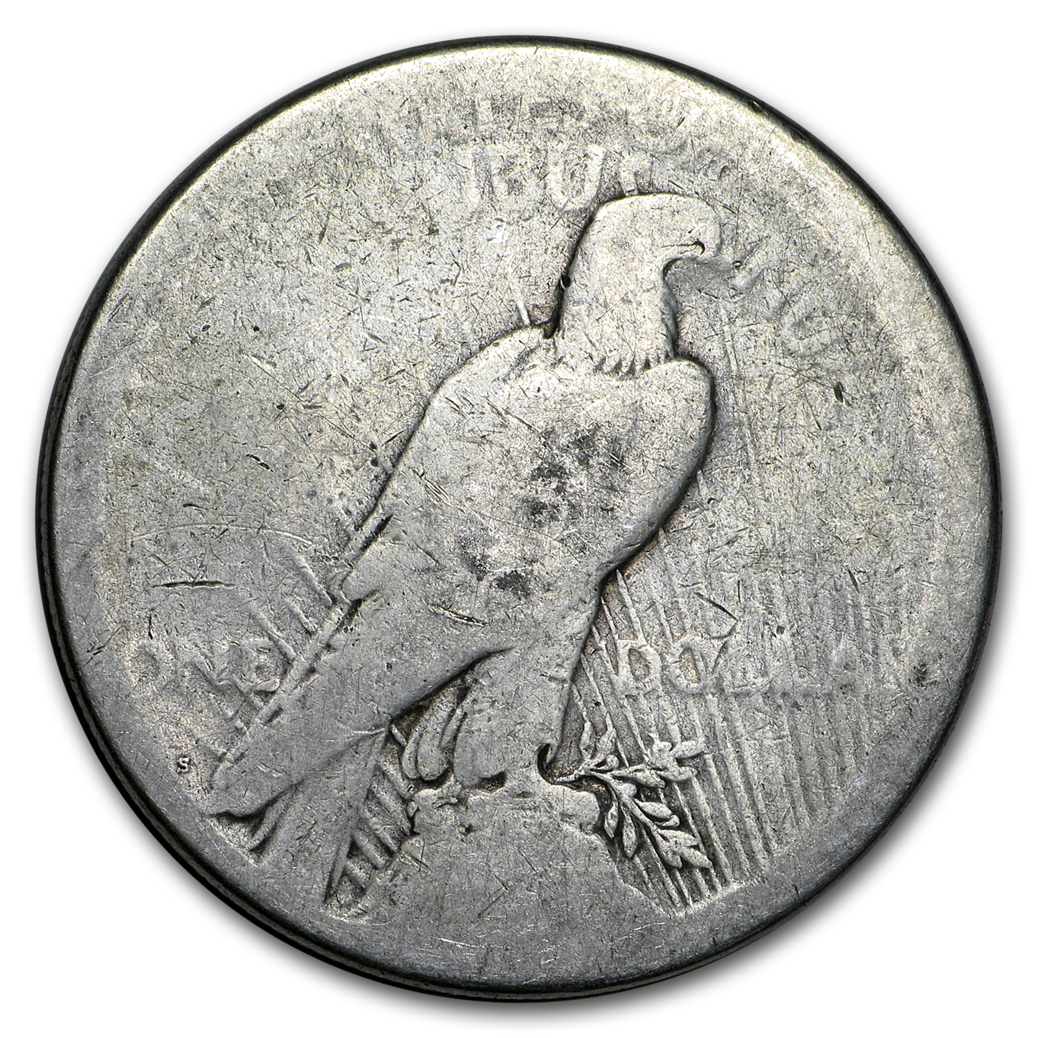 1922-1935 Peace Silver Dollar Cull (zufälliges Jahr) - Bild 11 von 15
