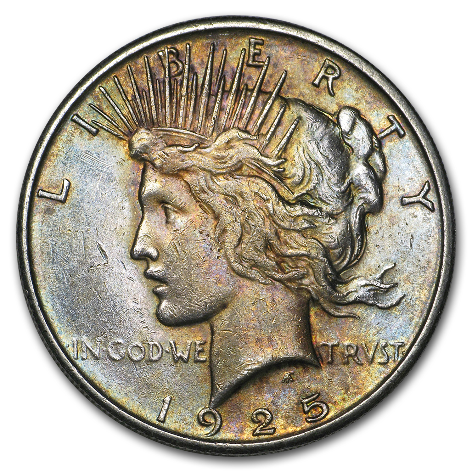 1922-1935 Peace Silver Dollar Cull (zufälliges Jahr) - Bild 14 von 15