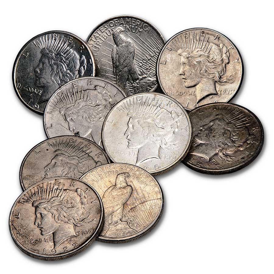 1922 1935 Peace Silver Dollar Cull Random Year Silver Coin Apmex,Shortbread