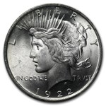 1922-1935 Stage Coach Peace Dollar BU PCGS