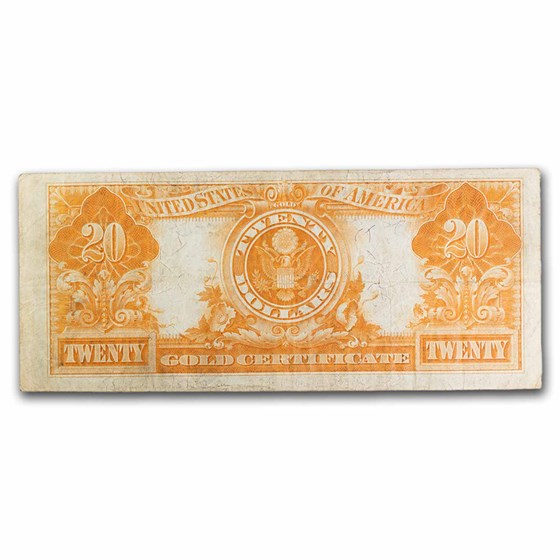 Buy 1922 $20 Gold Certificate Fine  APMEX Buy 1922 $20 Gold Certificate Fine  APMEX