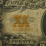 1922 $20 Gold Certificate Fine (Fr#1187)