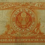 1922 $20 Gold Certificate Fine (Fr#1187)