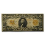 1922 $20 Gold Certificate Fine (Fr#1187)