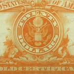 1922 $20 Gold Certificate VF-35 EPQ PMG (Fr#1187)