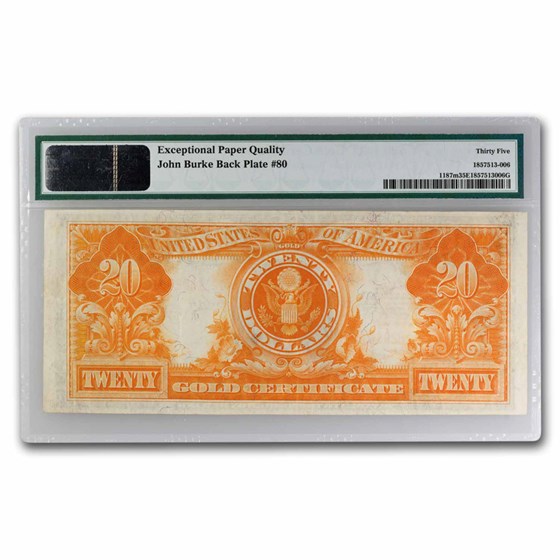 Buy 1922 $20 Gold Certificate VF 35 EPQ PMG (Fr#1187m) 2 Consecutive Buy 1922 $20 Gold Certificate VF 35 EPQ PMG (Fr#1187m) 2 Consecutive