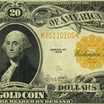 1922 $20 Gold Certificate VF (Fr#1187)