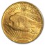 1922 $20 Saint-Gaudens Gold Double Eagle MS-62 PCGS