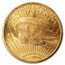 1922 $20 Saint-Gaudens Gold Double Eagle MS-64 PCGS