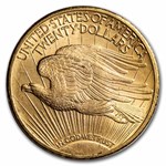 1922 $20 St Gaudens Gold Double Eagle BU