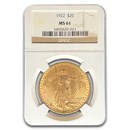 1922 $20 St Gaudens Gold Double Eagle MS-61 NGC
