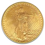 1922 $20 St Gaudens Gold Double Eagle MS-64 PCGS
